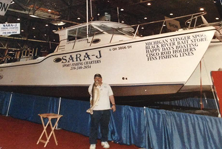 lake erie fishing charter boat