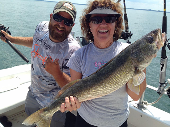 Lake Erie Walleye Fishing Charters in Ohio - West Sister Charter Fleet